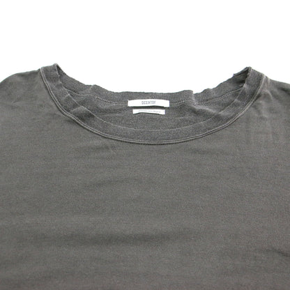 21春夏 SCENTOF クルーネック スウェット Tシャツ / カットソー 長袖 ミニ裏毛 コットン