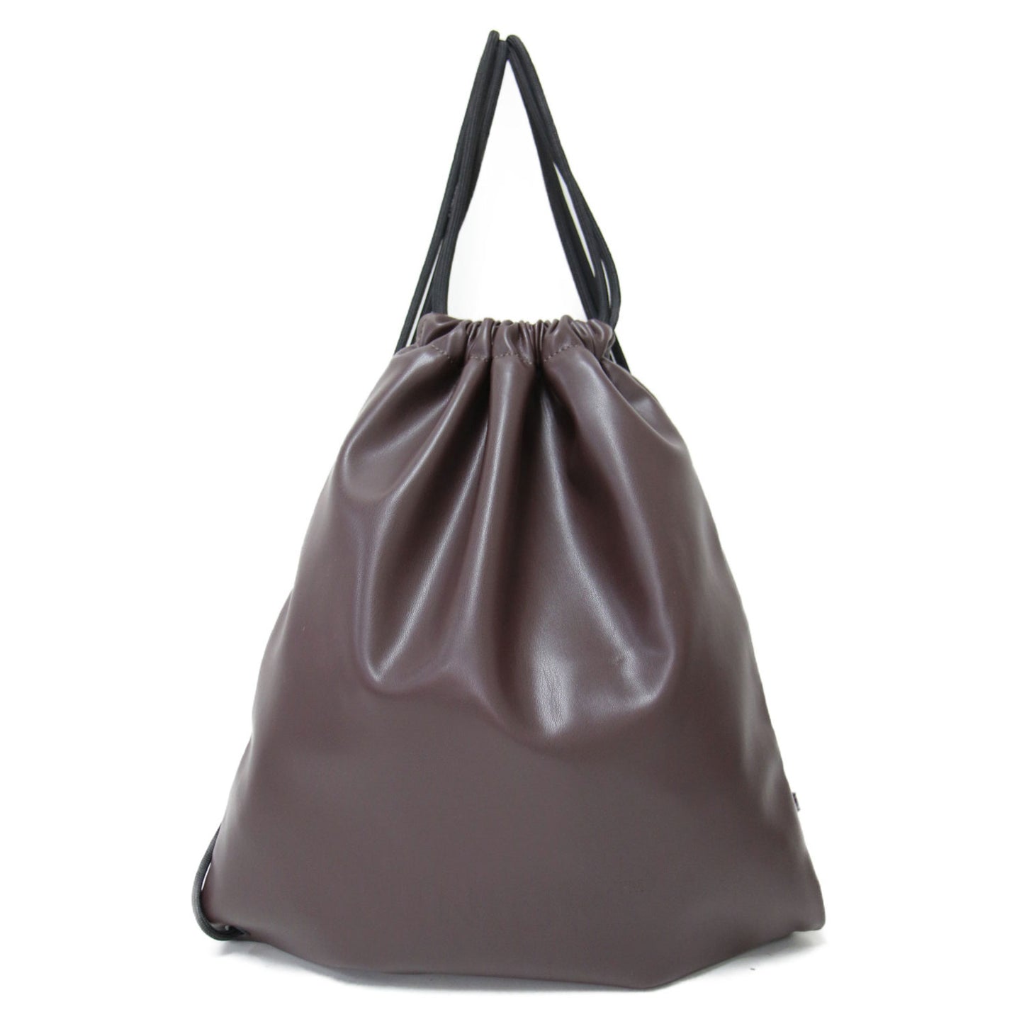 26春夏ヴィーガンレザー エンボスロゴ バックパック / Backpack M’s Black Swan リュック 巾着型