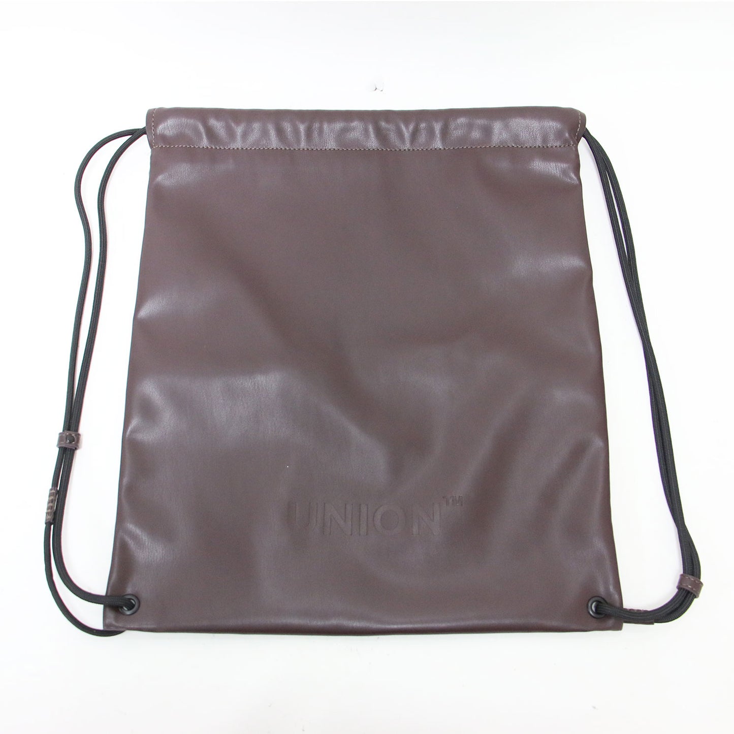 26春夏ヴィーガンレザー エンボスロゴ バックパック / Backpack M’s Black Swan リュック 巾着型