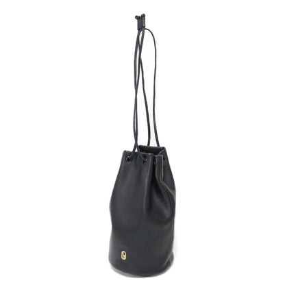 25秋冬 ドローストリング レザー ポーチ / The Drawstring Pouch ハンドバッグ ショルダー 巾着型