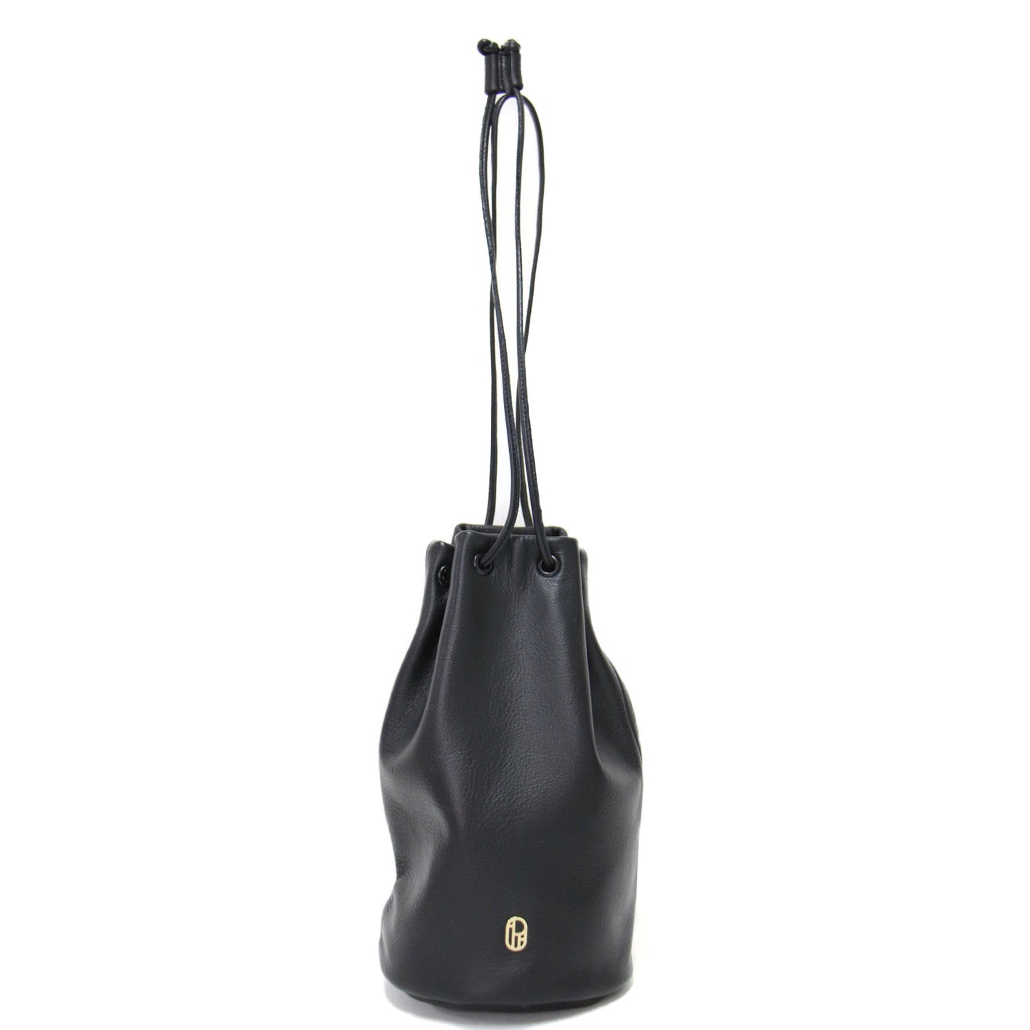 25秋冬 ドローストリング レザー ポーチ / The Drawstring Pouch ハンドバッグ ショルダー 巾着型
