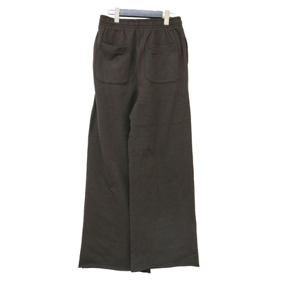 25秋冬 ワイド スウェット パンツ / ウエストゴム ハイウエスト 裏毛 コットン