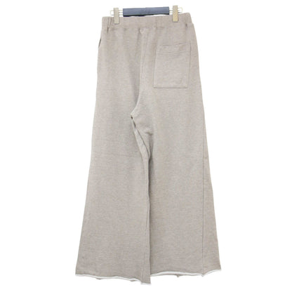 25秋冬 裏毛 ワイド パンツ / スウェットパンツ ウエストゴム コットン