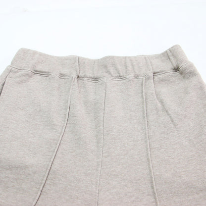 25秋冬 裏毛 ワイド パンツ / スウェットパンツ ウエストゴム コットン