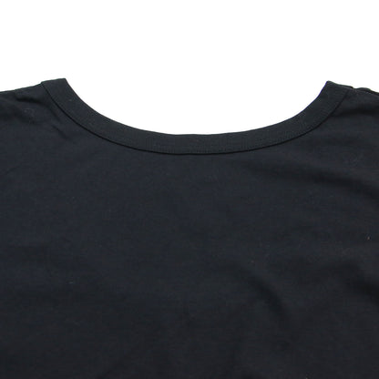 バックオープン ルーズ ロンT / カットソー Tシャツ 長袖 ボートネック コットン