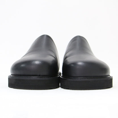 25秋冬 レザー クロッグ サンダル / CLOG SANDALS サボ スリッパ ボリュームソール ラウンドトゥ