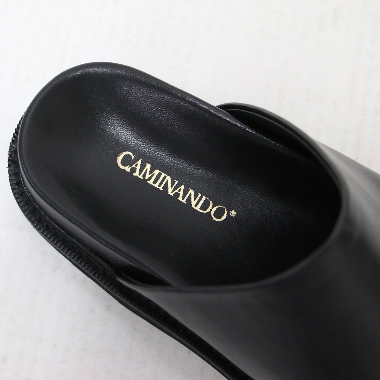 25秋冬 レザー クロッグ サンダル / CLOG SANDALS サボ スリッパ ボリュームソール ラウンドトゥ