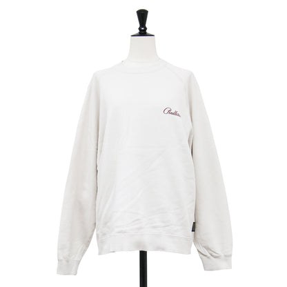23秋冬 バックプリント スウェット / Unisex Back Print Sweat プルオーバー 長袖 ラグランスリーブ 裏毛 コットン