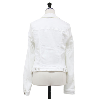 デニム トラッカー ジャケット / Denim Trucker Jacket OPTIC WHITE コンパクト ストレッチ コットン