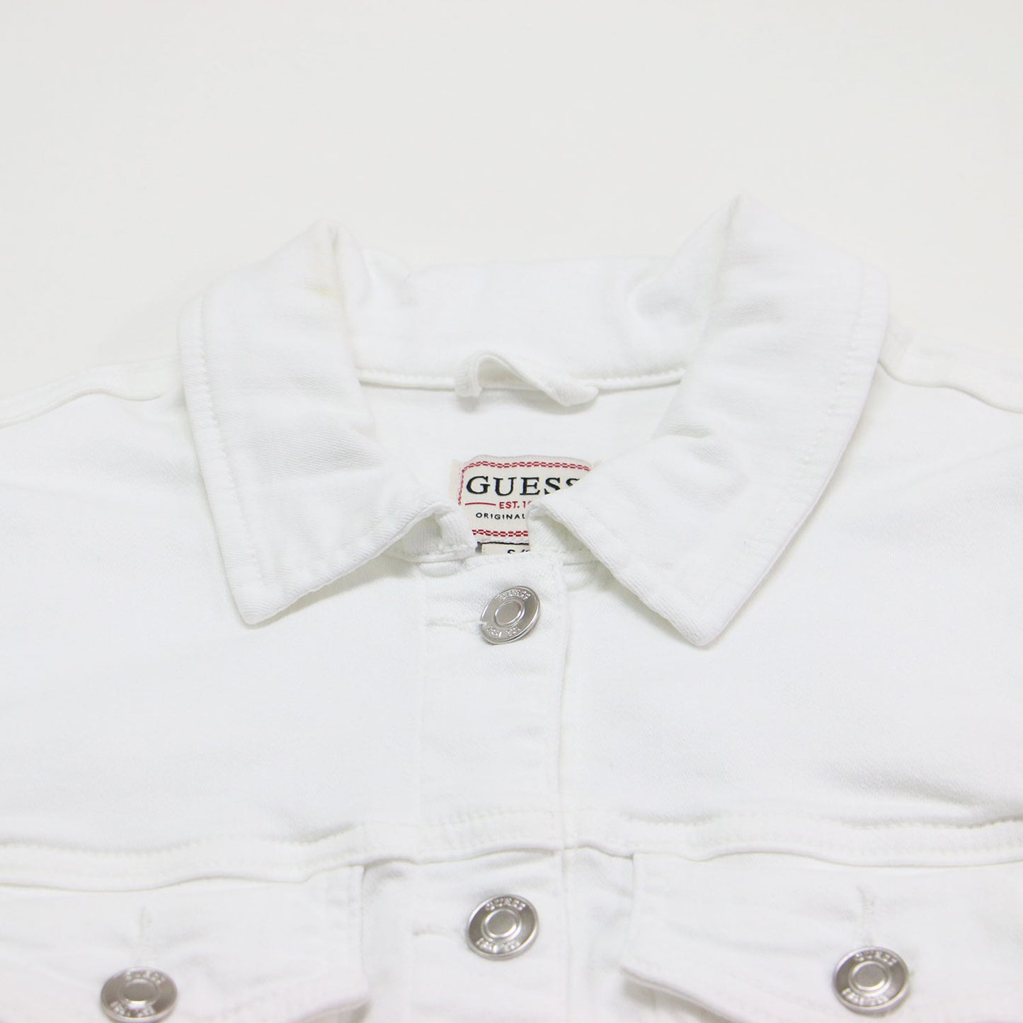 デニム トラッカー ジャケット / Denim Trucker Jacket OPTIC WHITE コンパクト ストレッチ コットン