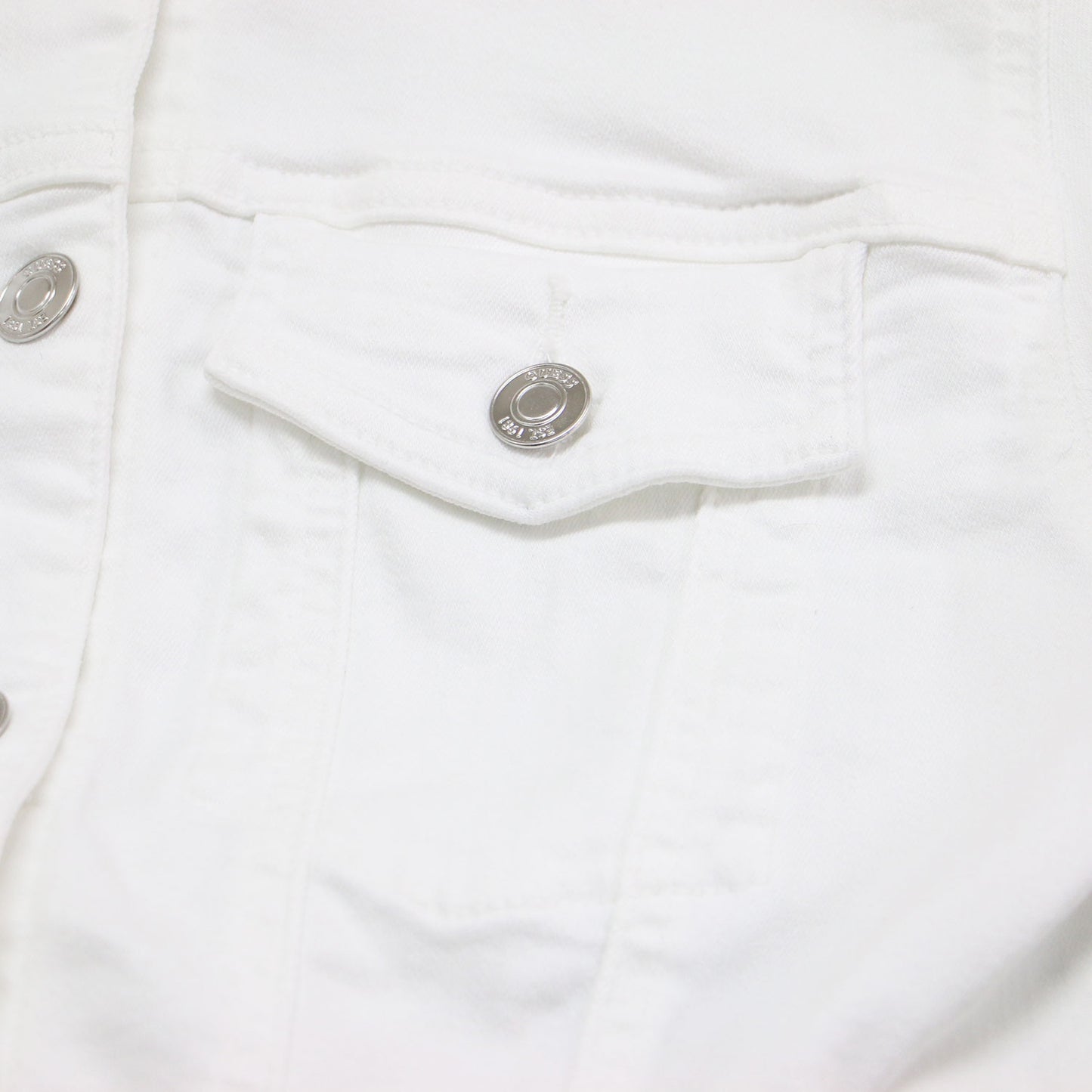 デニム トラッカー ジャケット / Denim Trucker Jacket OPTIC WHITE コンパクト ストレッチ コットン