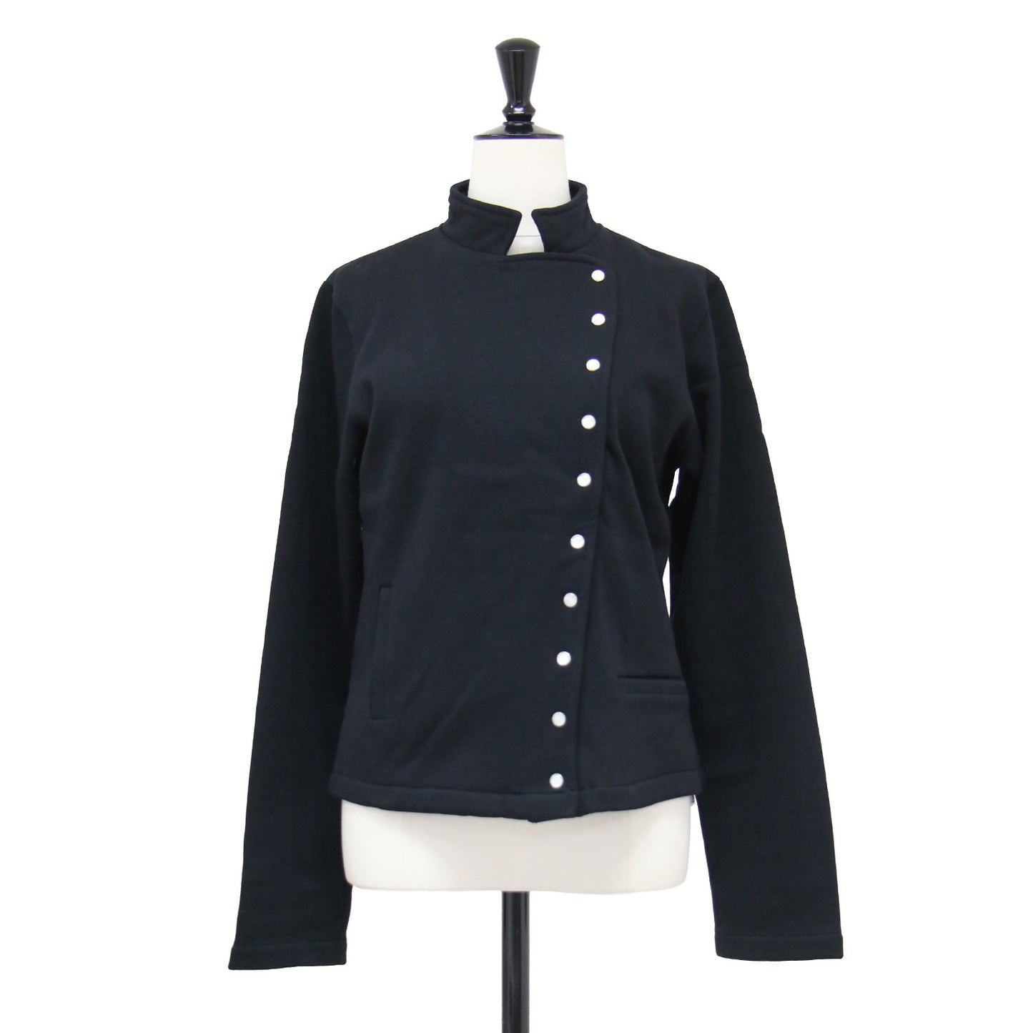M280 BLOUSON フィフル ジャケット / ブルゾン カーディガン スウェット素材 長袖 スタンドカラー スナップボタン 裏起毛