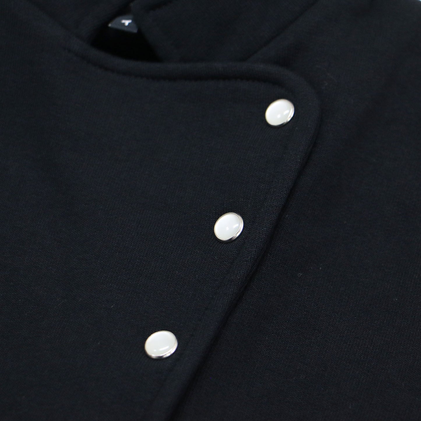 M280 BLOUSON フィフル ジャケット / ブルゾン カーディガン スウェット素材 長袖 スタンドカラー スナップボタン 裏起毛