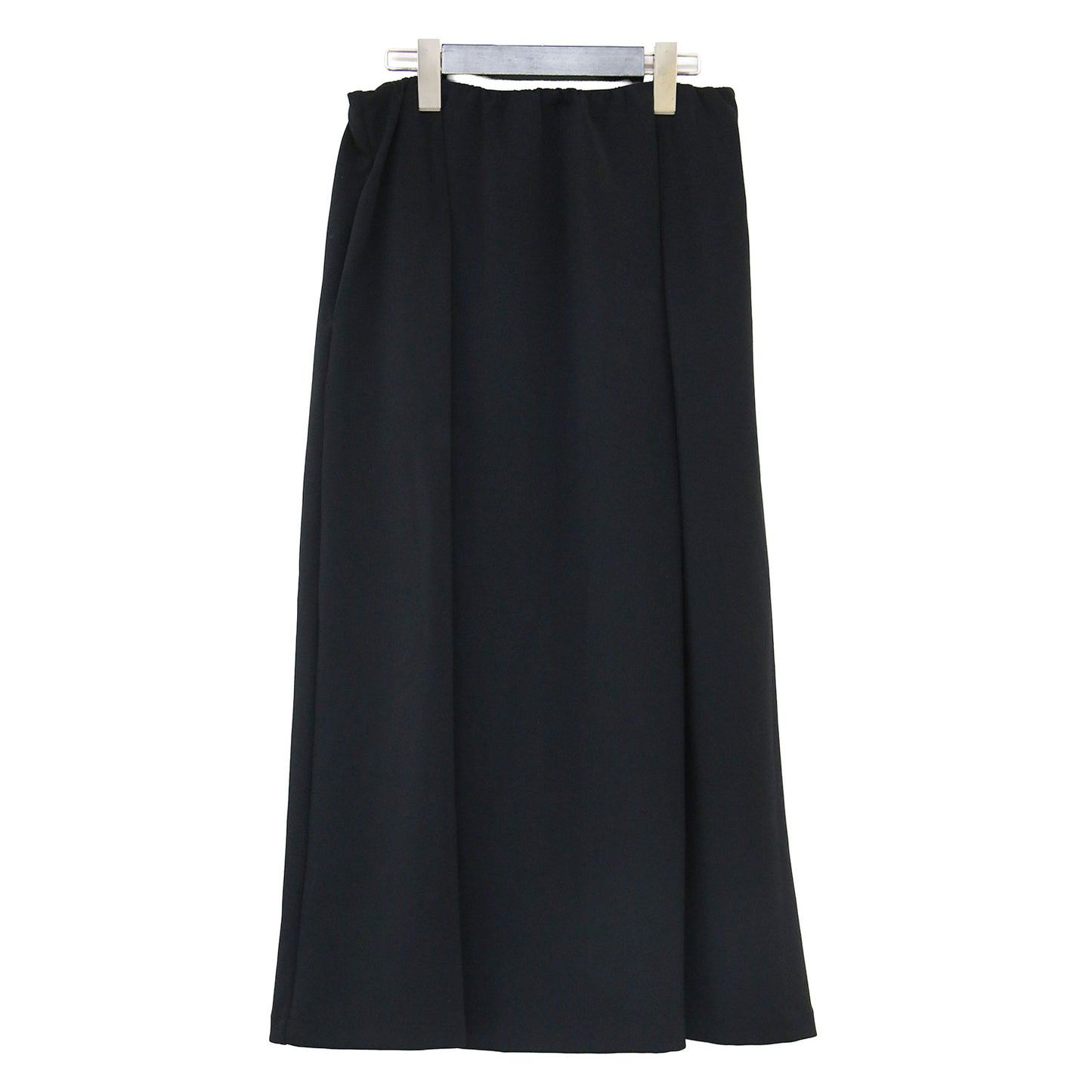 タック フレア スカート / C-dress scuba tuck flair skirt ロング ジャージー素材