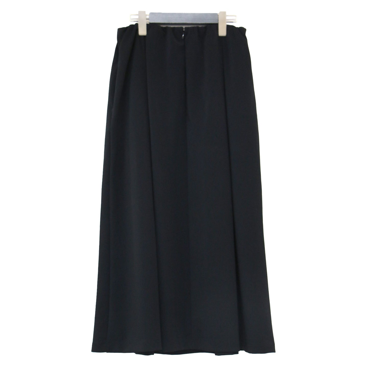 タック フレア スカート / C-dress scuba tuck flair skirt ロング ジャージー素材