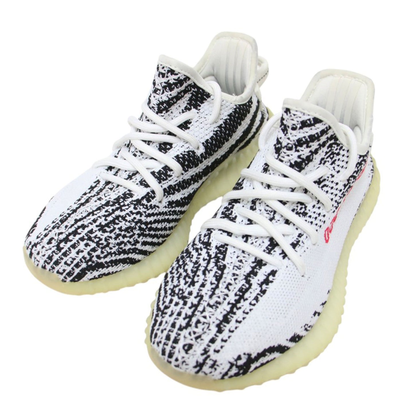 YEEZY Boost 350 V2 Zebra CP9654 / イージー ブースト ゼブラ ニット ローカット レースアップ スニーカー