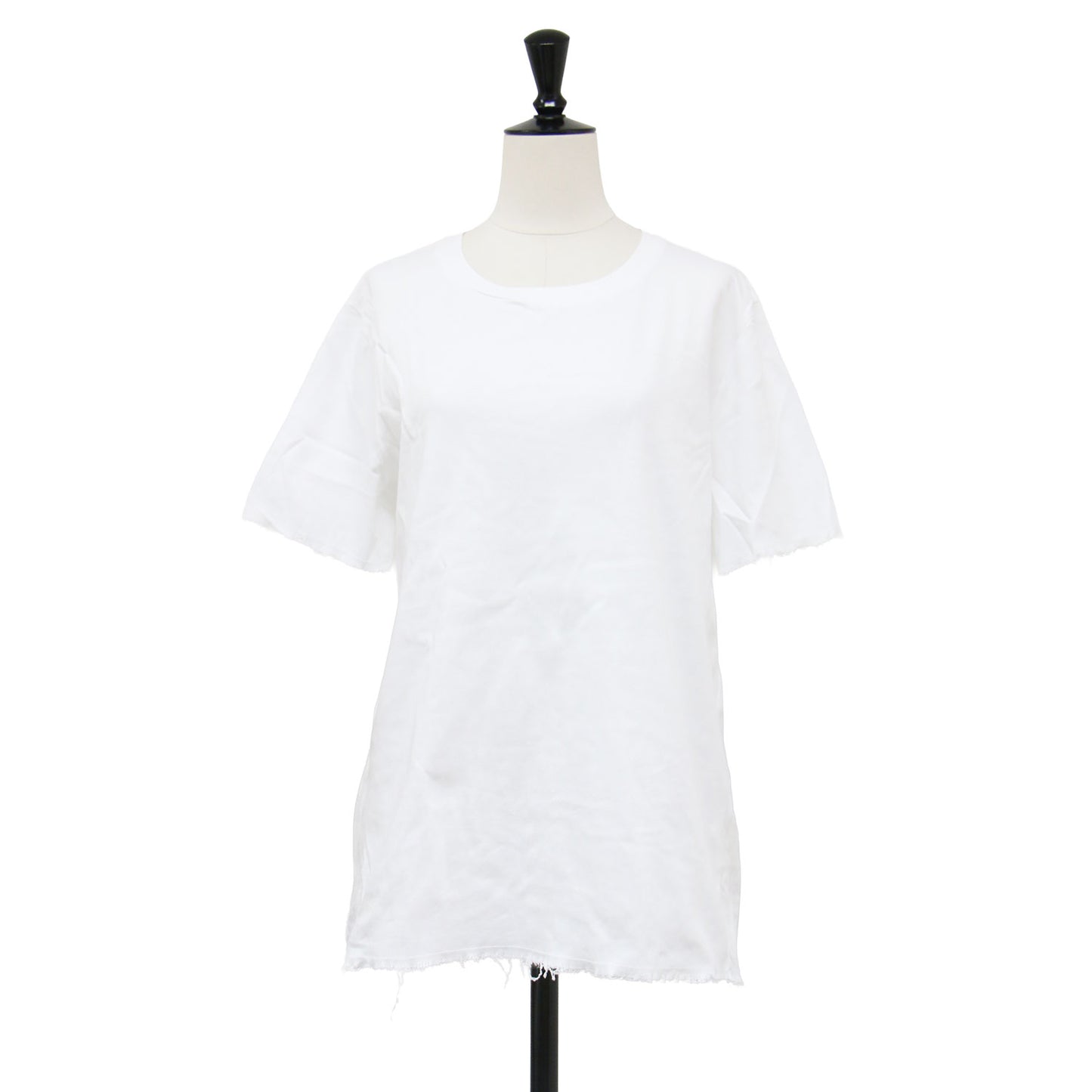 ISIDORA M COT PSS16 ダメージ加工 半袖 Tシャツ / カットソー ハーフスリーブ クルーネック コットン
