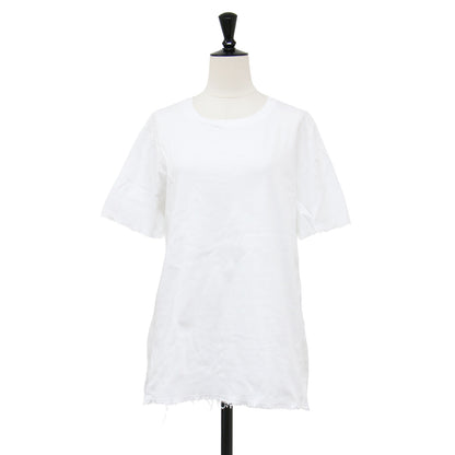 ISIDORA M COT PSS16 ダメージ加工 半袖 Tシャツ / カットソー ハーフスリーブ クルーネック コットン