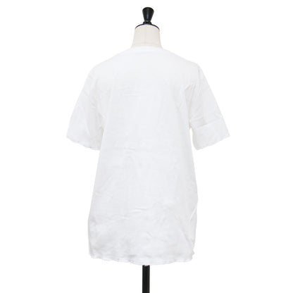 ISIDORA M COT PSS16 ダメージ加工 半袖 Tシャツ / カットソー ハーフスリーブ クルーネック コットン