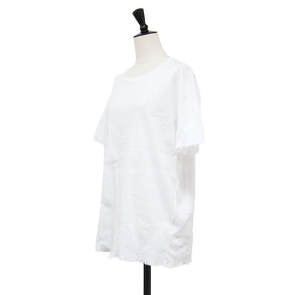 ISIDORA M COT PSS16 ダメージ加工 半袖 Tシャツ / カットソー ハーフスリーブ クルーネック コットン