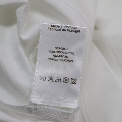 ハート カットアウト 半袖 Tシャツ / カットソー ハーフスリーブ クルーネック 切り抜き コットン