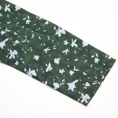 花柄 ティアード ミディ ワンピース / MAIDA MIDI PRINT 長袖 クルーネック フレア フラワープリント