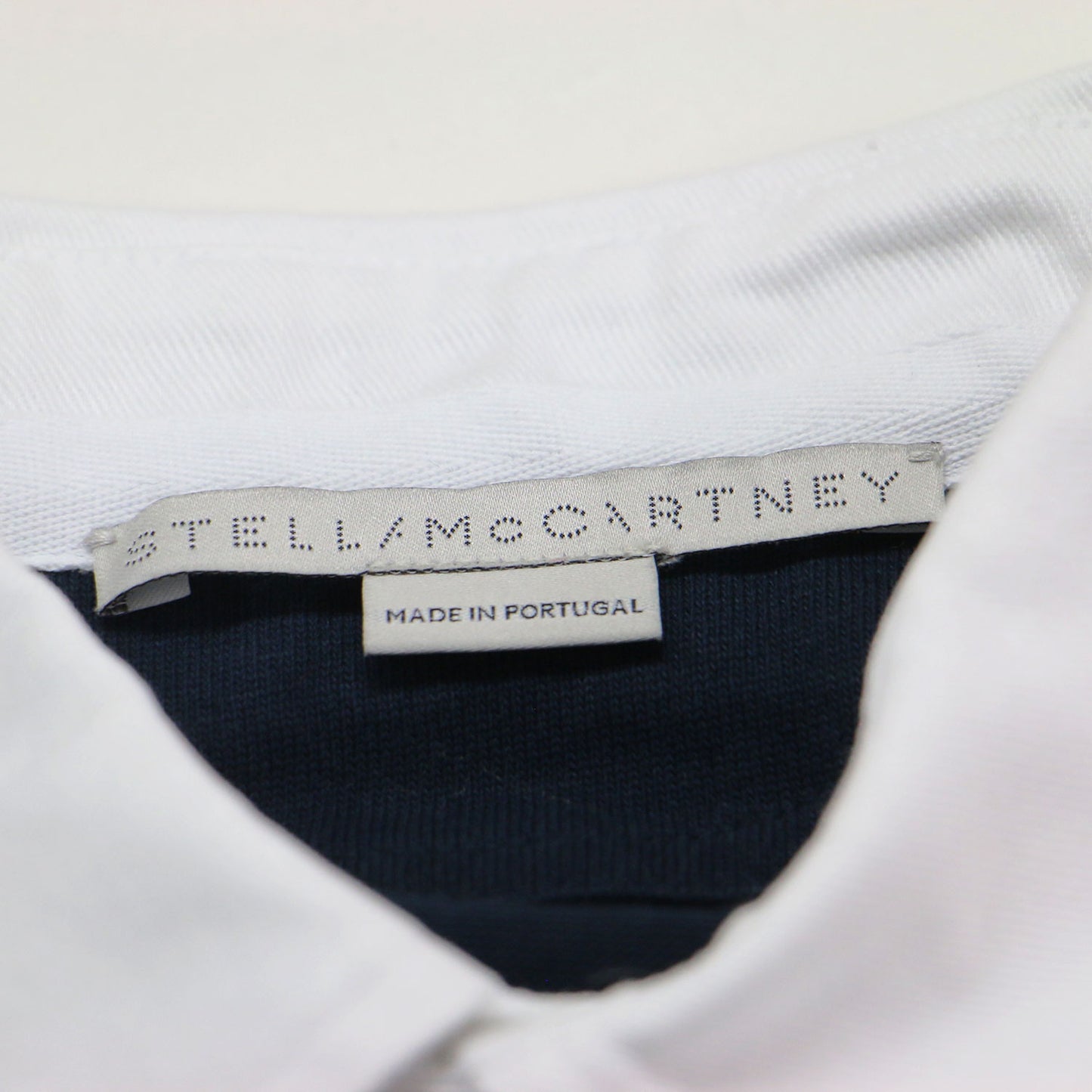 25春夏 キャット オーバーサイズ ラグビー ポロシャツ / 長袖 襟付き 猫 刺繍 コンビ コットン
