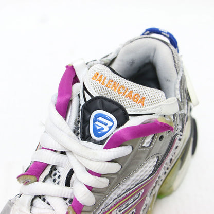 22春夏 ランナー スニーカー / Runner ローカット レースアップ ボリュームソール メッシュ ユーズド加工
