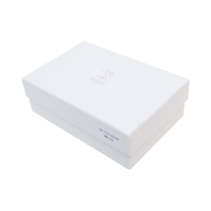 チャーム付き ポーチ / 小物入れ リップケース キーホルダー 楕円形 フラワーモチーフ