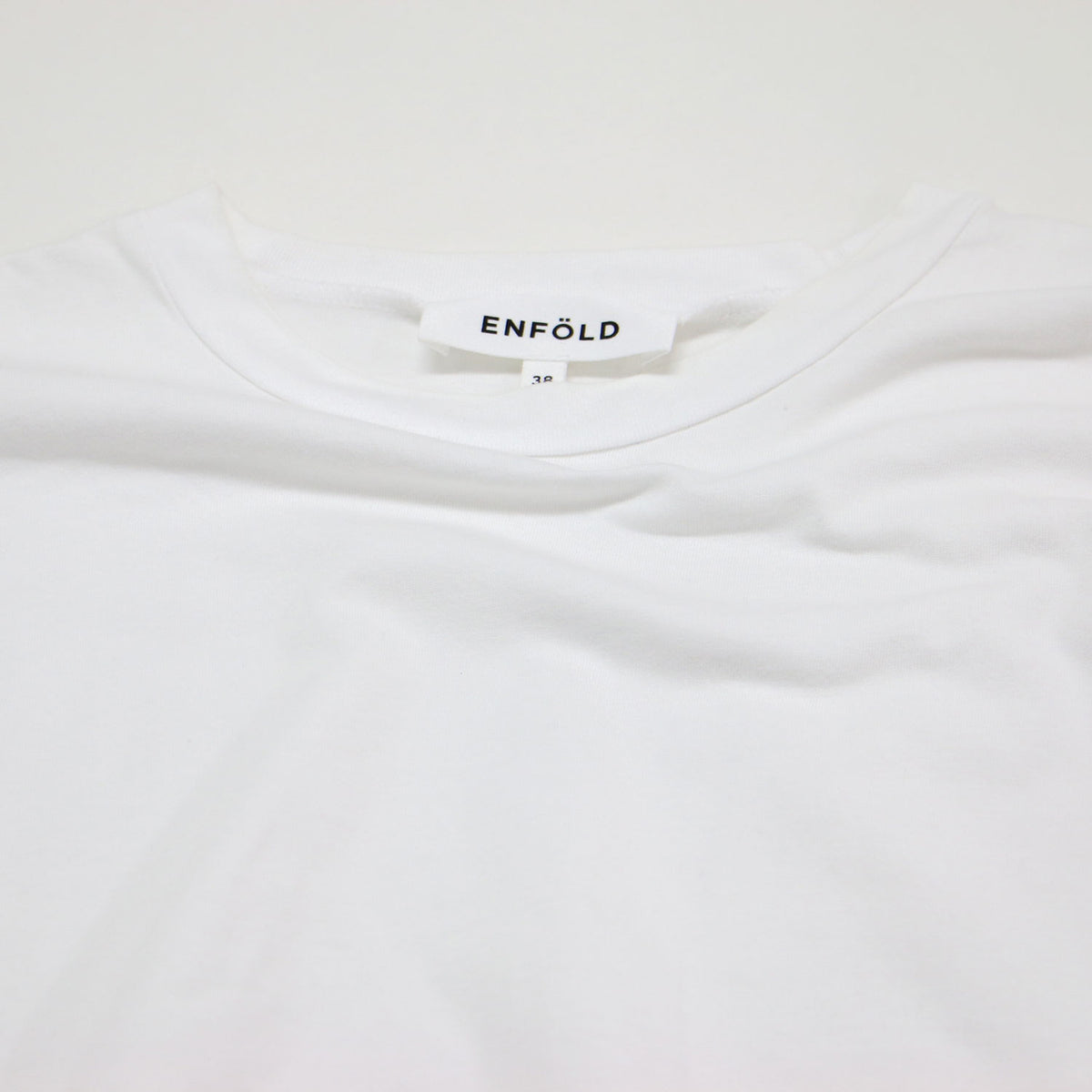 23春夏 スクリュースリーブ プルオーバー / SCREW SLEEVE PULLOVER 300GS280-0800 / クルーネック 長袖 ドロップショルダー フリル サイドスリット コットン ウォッシャブル