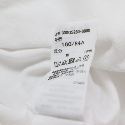 23春夏 スクリュースリーブ プルオーバー / SCREW SLEEVE PULLOVER 300GS280-0800 / クルーネック 長袖 ドロップショルダー フリル サイドスリット コットン ウォッシャブル