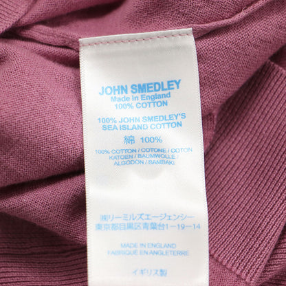 スリムフィット クルーネック カーディガン / SLIM FIT ISLINGTON ニット 長袖 コンパクト ハイゲージ コットン