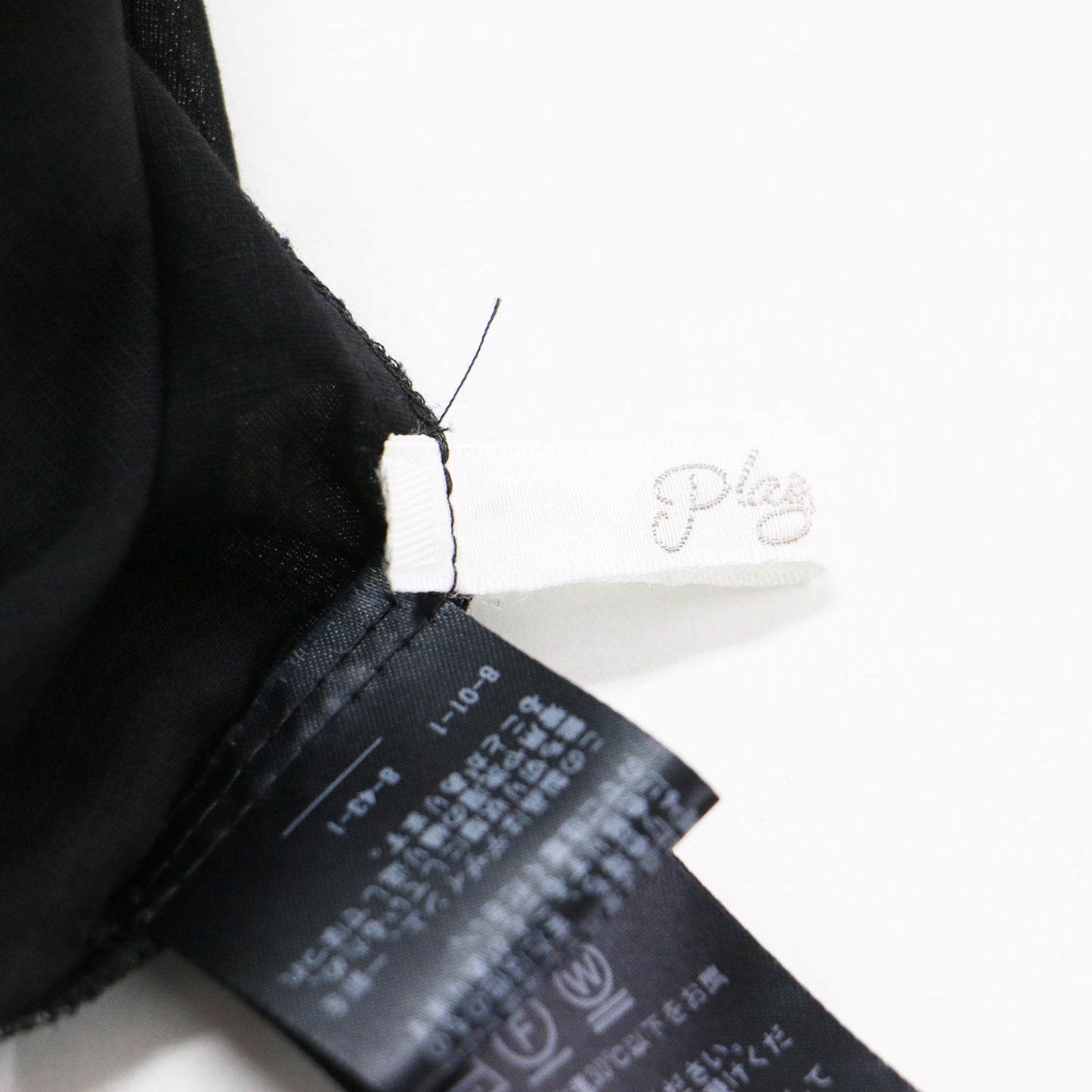 22春夏 ナチュラルシアー ワンピース / Natural Sheer 5分袖 Vネック ロング丈 タック ギャザー カットオフ コットン リネン