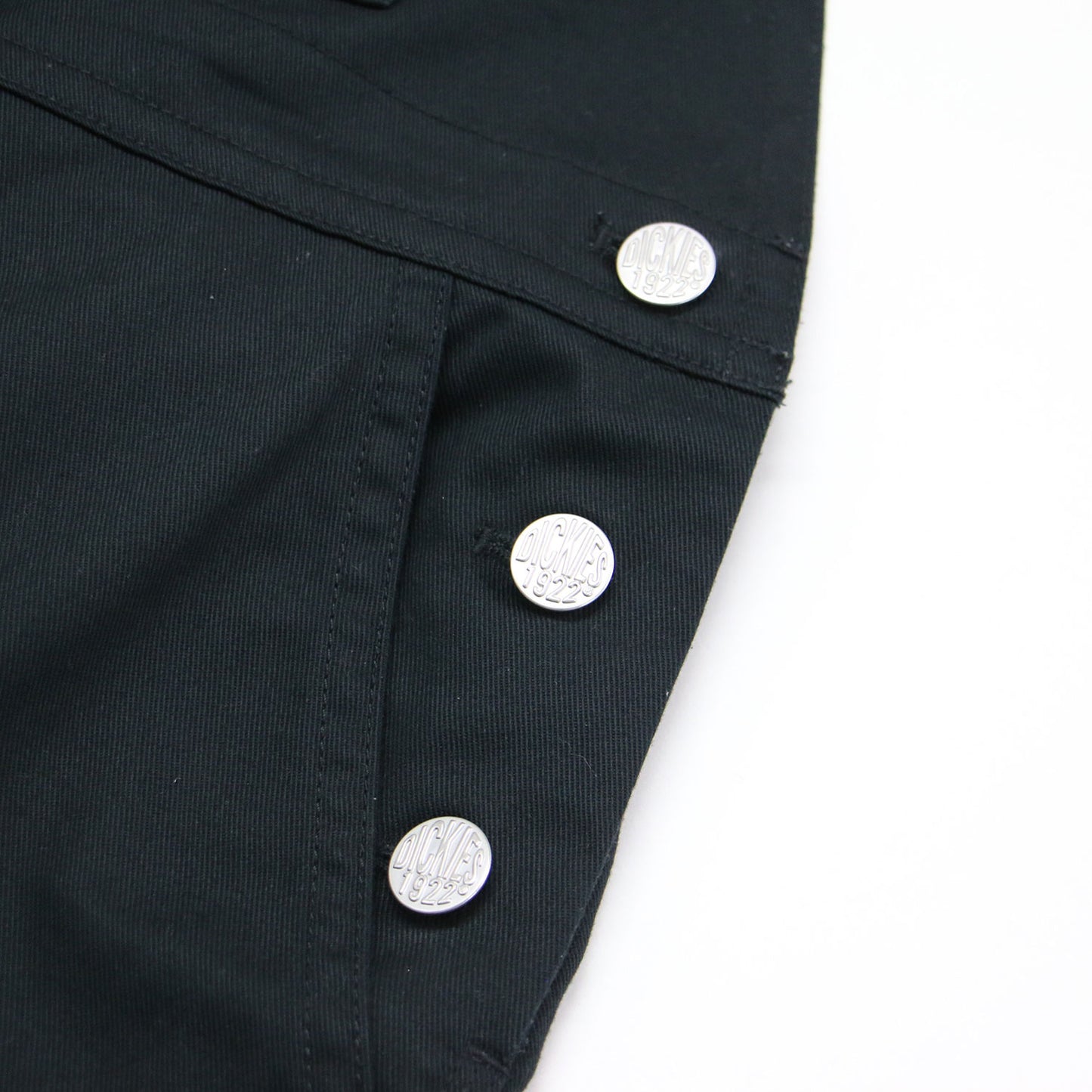 × Dickies コラボ 24春夏 ジャンパースカート / ワンピース オーバーオール Aライン ストレッチ コットン ウォッシャブル