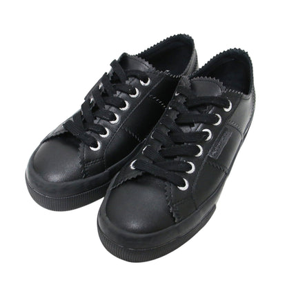 × PELLICO 25春夏 レザー プラットフォーム スニーカー / シューズ ローカット レースアップ フラット 厚底 撥水加工