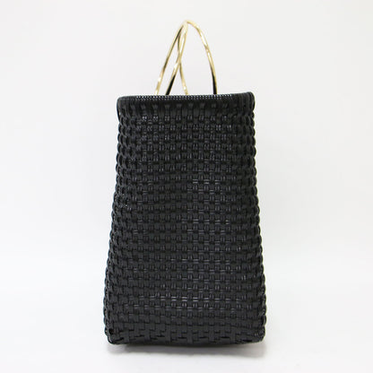 25秋冬 ハンドルメルカド BAG / ハンドバッグ バスケット メッシュ編み ゴールドリングハンドル