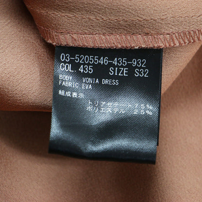 25春夏 スリーブレス ロング ドレス / Eva Vonia Dress ワンピース クルーネック センターギャザー Aライン フレアシルエット ジョーゼット ウォッシャブル