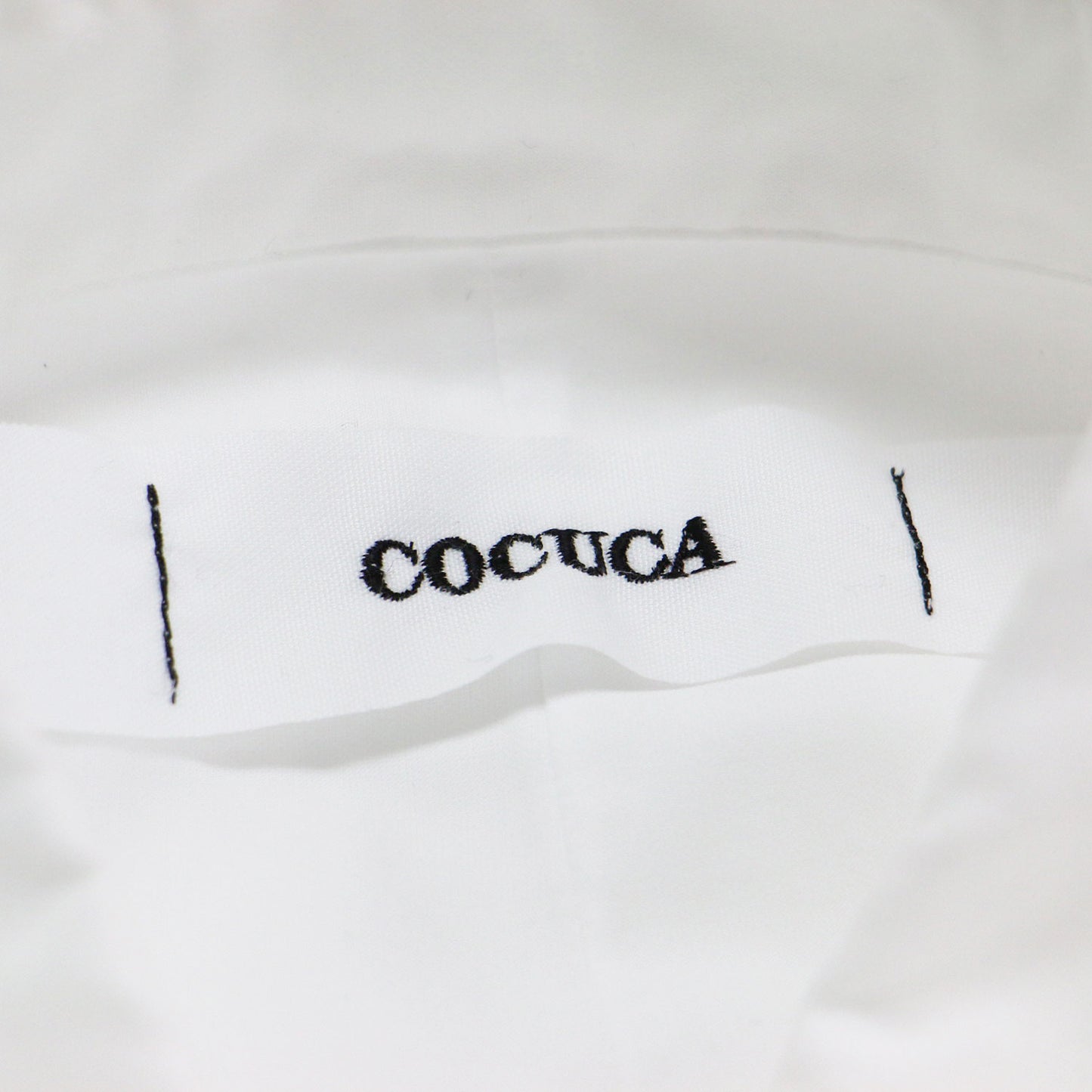 長袖ワイドロングシャツ / プルオーバー ワイド 長袖 ドロップショルダー アシンメトリーヘム タック シェルボタン コットン
