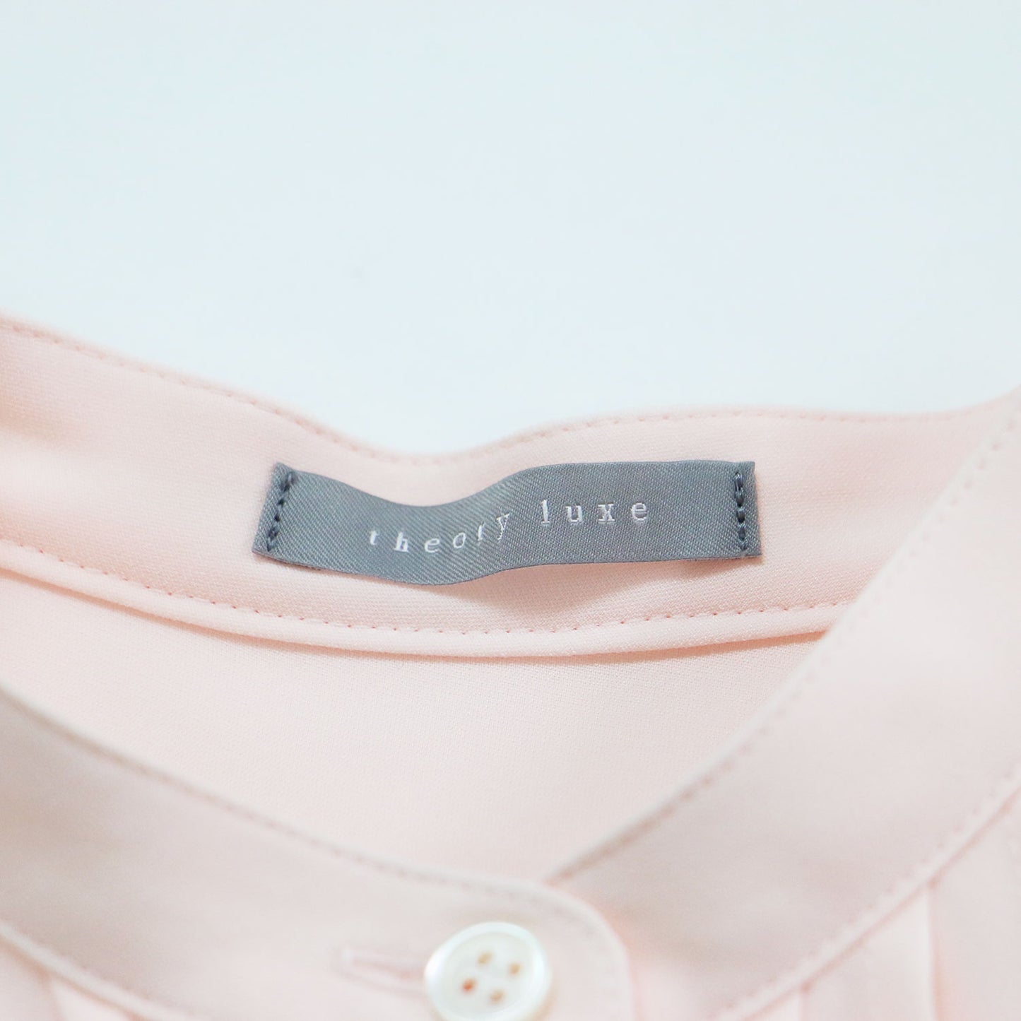25春夏 バンドカラーシャツ / Marvine Lina Blouse ブラウス ノースリーブ 比翼ボタン タック シアー