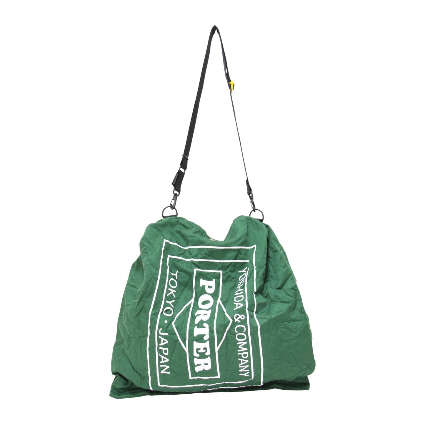 × DIGAWEL コラボ / SHOPPING BAG ショルダー 手提げ 2way ロゴ プリント スナップボタン 折りたたみ