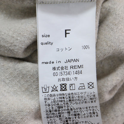 25秋冬 ロングスリーブ Tシャツ / 長袖 カットソー ワッフル