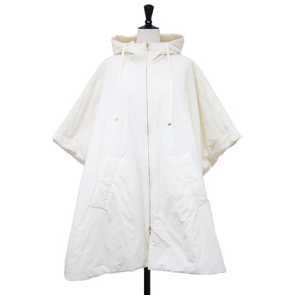 × NOBLE 別注 26春夏 パッファーコート / Aライン ハーフスリーブ 7分袖丈 フード ドローストリング