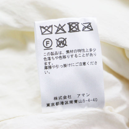 × NOBLE 別注 26春夏 パッファーコート / Aライン ハーフスリーブ 7分袖丈 フード ドローストリング