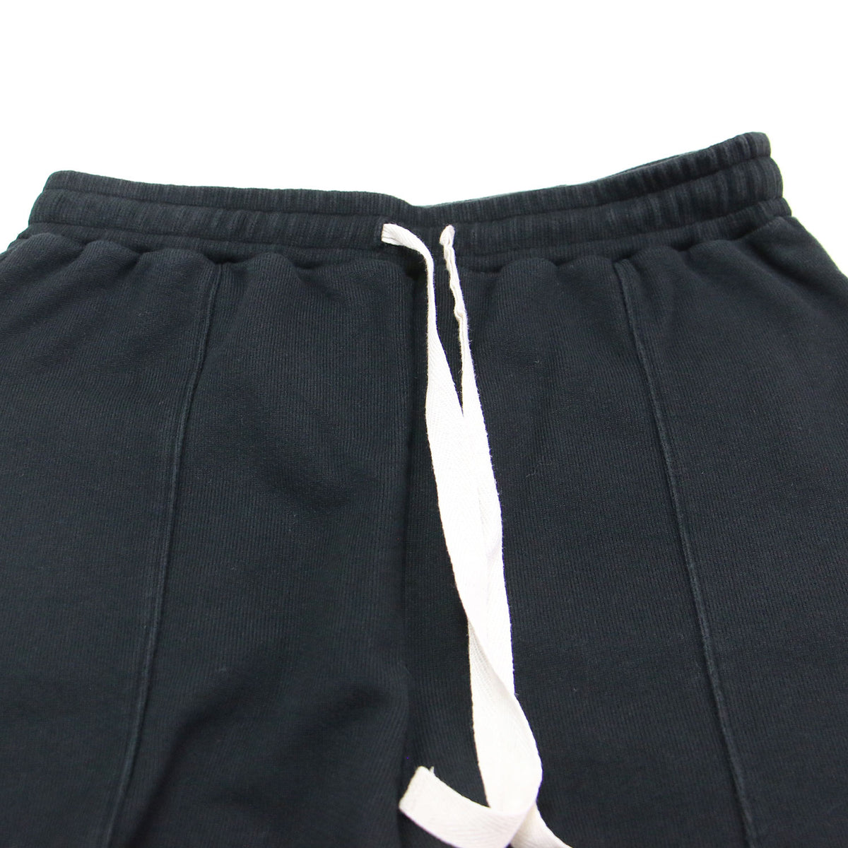 25秋冬 スビンコットン スウェットパンツ / ワイド ウエストゴム Aライン センタープレス