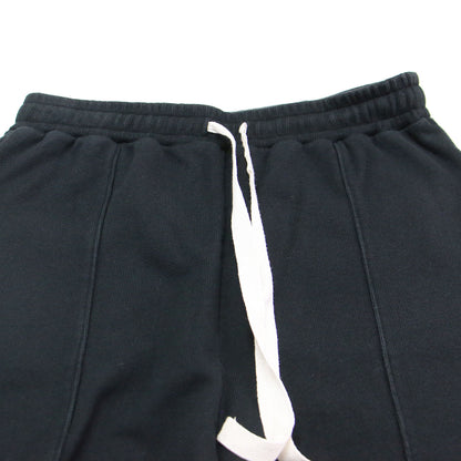 25秋冬 スビンコットン スウェットパンツ / ワイド ウエストゴム Aライン センタープレス