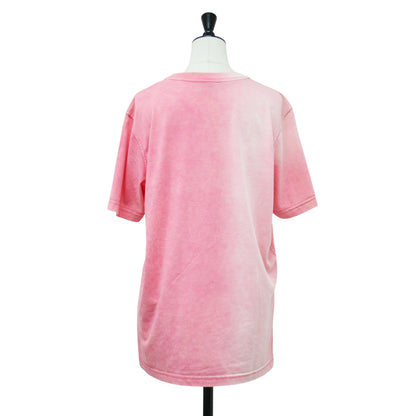 23春夏 MOオーバルロゴ 総柄 Tシャツ / カットソー クルーネック 半袖 コットン ユニセックス