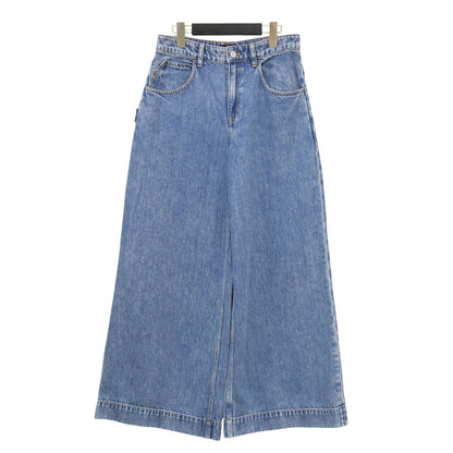 25秋冬 ワイドデニムパンツ / Relaxed Denim Aline Pant フルレングス バギー コットン ウォッシャブル
