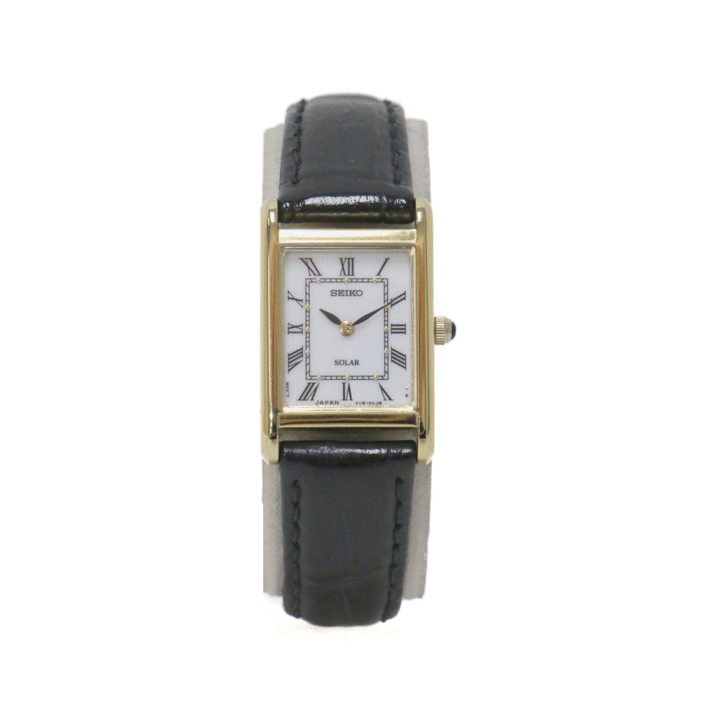 SEIKO SUP250 ソーラー 腕時計 / レクタンギュラー SOLAR