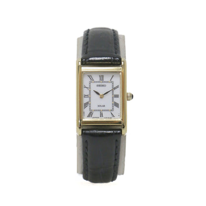 SEIKO SUP250 ソーラー 腕時計 / レクタンギュラー SOLAR