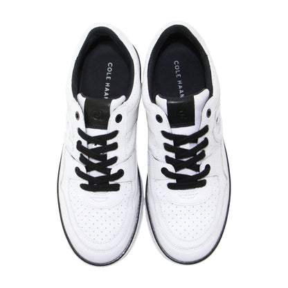 25春夏 グランドプロ マックスフィールド スニーカー / GP.MAXFIELD.SNKR ローカット レースアップ ロゴ 牛革
